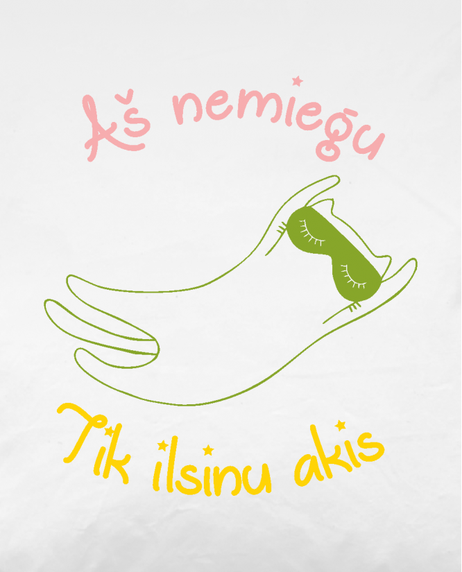 Nemiegu ilsinu akis